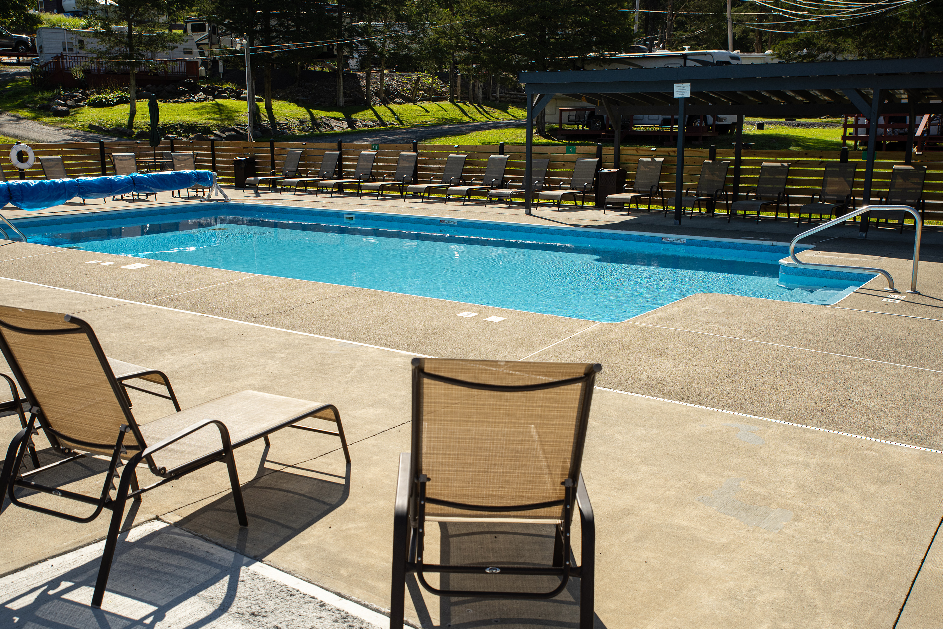 Pool at Camp Catskills